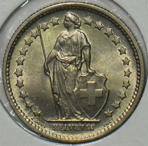 Switzerland 1970 1/2 Franc BU 196374 combine shipping