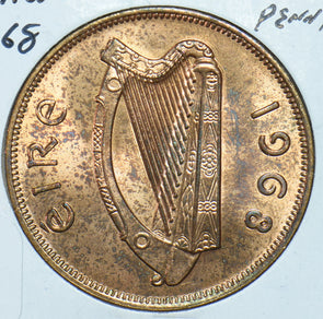 Ireland 1968 Penny Hen with chicks animal 191367 combine shipping