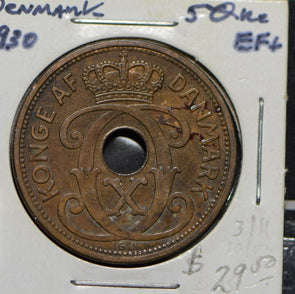 Denmark 1930 5 Ore  290357 combine shipping