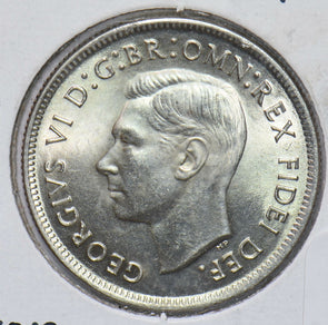 Australia 1951 Florin Georgivs VI 293065 combine shipping