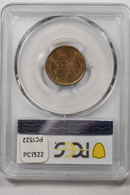 1909-S Lincoln Wheat Cent Lincoln PCGS MS63RB PC1522