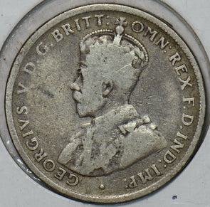 Australia 1918 Florin Kangaroo animal Emu 195304 combine shipping