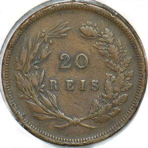 Portugal 1892 20 Reis Carlos I 150538 combine shipping