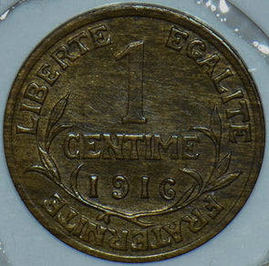 France 1916 Centime 290785 combine shipping