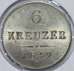 Austria 1849 A 6 Kreuzer Eagle animal 490358 combine shipping
