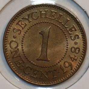 Seychelles 1948 Cent 196064 combine shipping