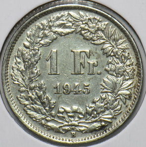 Switzerland 1945 Franc 193853 combine shipping
