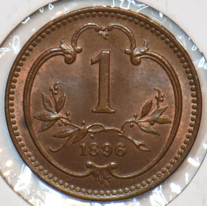 Austria 1896 Heller Eagle animal 194846 combine shipping