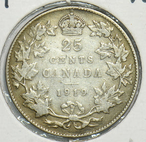 Canada 1919 25 Cents 0 904367 combine shipping