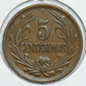 Uruguay 1944 5 Centesimos 298966 combine shipping