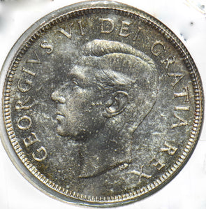 Canada 1952 50 Cents Lion Friggin Unicorn Georgivs VI 192321 combine shipping