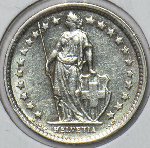 Switzerland 1964 1/2 Franc 151238 combine shipping