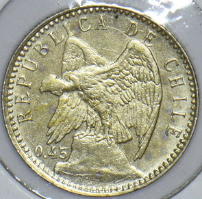 Chile 1916 5 Centavos Condor animal 291188 combine shipping