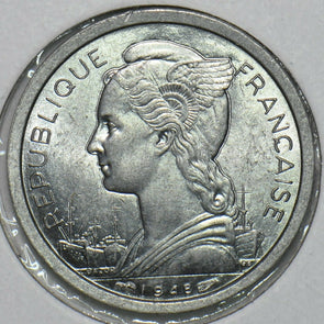 French Colonies 1948 Franc Reunion 196993 combine shipping