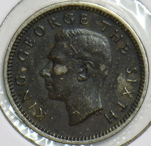 New Zealand 1952 3 Pence 903669 combine shipping