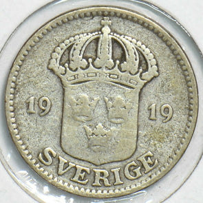 Sweden 1919 25 Ore 904141 combine shipping