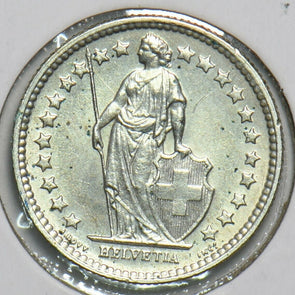 Switzerland 1960 1/2 Franc 197282 combine shipping
