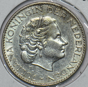 Netherlands 1955 Gulden Lion animal 151557 combine shipping