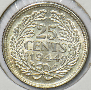 Netherlands 1944 P 25 Cents 194257 combine shipping