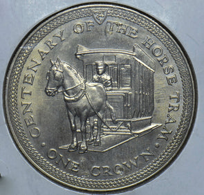 Isle of Man 1976 Queen Elizabeth II Crown Horse animal Centenary Of The Horse Tr