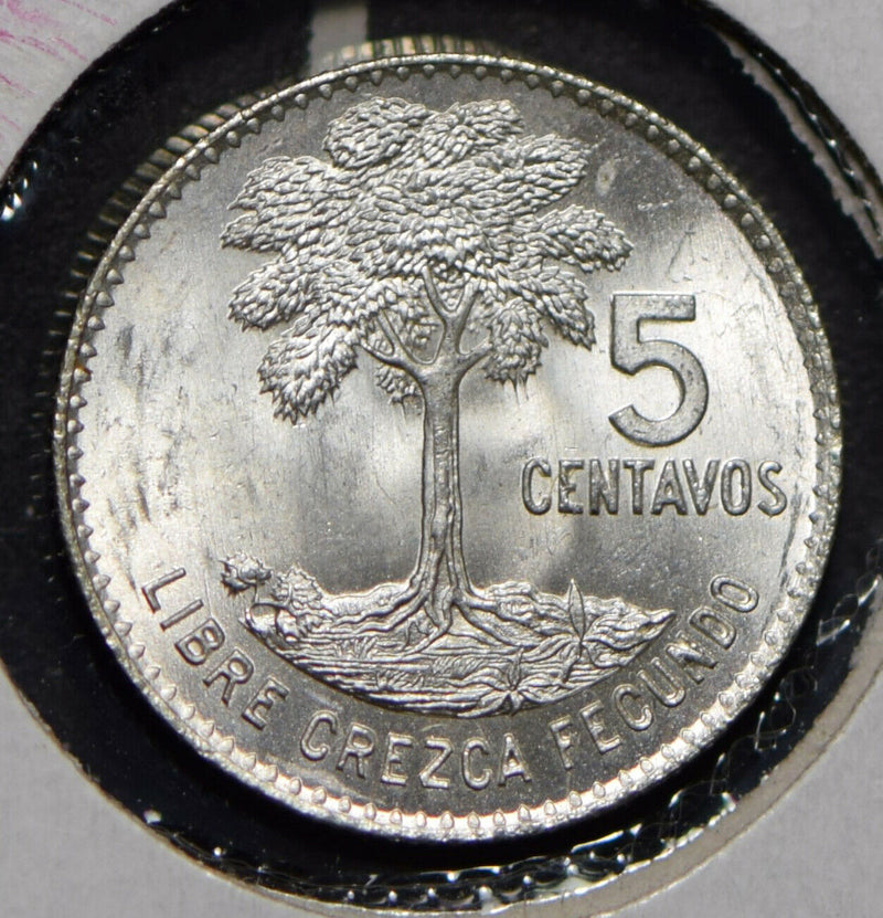 Guatemala 1964 5 Centavos Quetzal animal  291868 combine shipping
