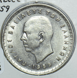 Greece 1959 10 Drachma 291442 combine shipping