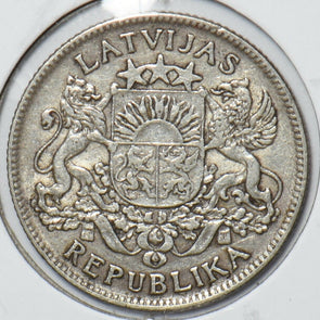 Latvia 1924 Lats 295523 combine shipping