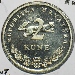 Croatia 1995 2 Kune Fish animal Marten 152690 combine shipping