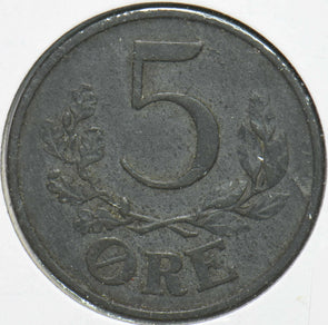 Denmark 1943 5 Ore 192139 combine shipping