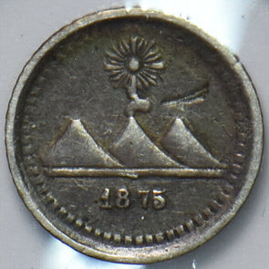 Guatemala 1875 P 1/4 Real 193288 combine shipping