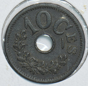 Luxembourg 1915 10 Centimes 198778 combine shipping