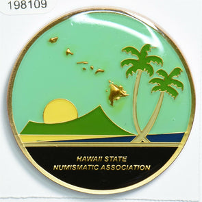 Hawaii 2013 Medal Annual coin show. 50th Honolulu Hawaii 1964-2013 198109 combin
