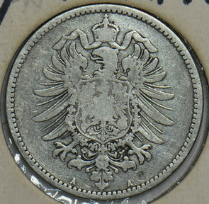 Germany 1877 A Mark Eagle animal Empire 153074 combine shipping