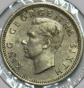 New Zealand 1952 3 Pence 196468 combine shipping