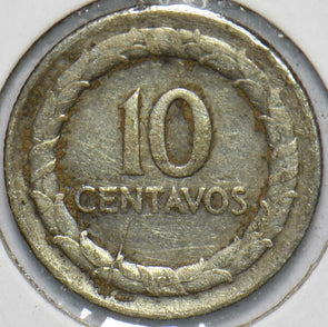 Colombia 1947 10 Centavos 192287 combine shipping