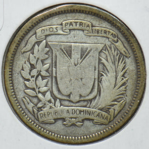 Dominican Republic 1944 25 Centavos 193125 combine shipping