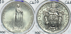 Vatican 1930 Lire Ch BU 299140 combine shipping