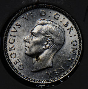 Great Britain 1943 Shilling silver AU 190246 combine shipping