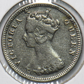 Hong Kong 1891 10 Cents 192809 combine shipping