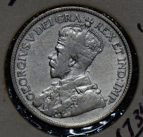 Canada 1917 25 Cents silver newfoundland 190185 combine shipping