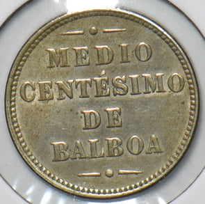 Panama 1907 1/2 Centesimo 296306 combine shipping
