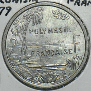 French Polynesia 1979 2 Francs 196992 combine shipping