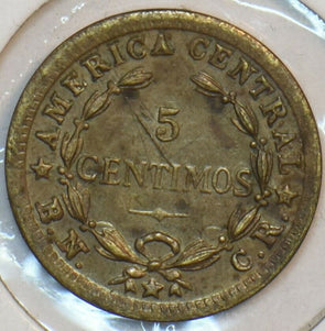 Costa Rica 1943 5 Centimos 196354 combine shipping