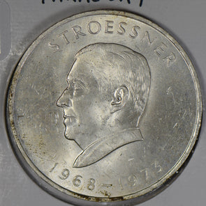 Paraguay 1968 300 Guaranies silver  P0235 combine shipping