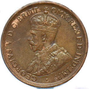 Australia 1915 Penny Georgivs V 490385 combine shipping