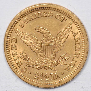1879 $2.5 gold BU Liberty Head Quarter Eagle GL0253 combine shipping