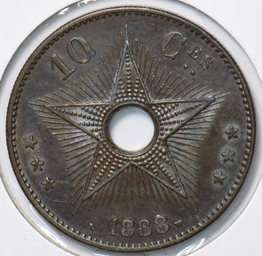 Belgium 1888 10 Centimes 294681 combine shipping