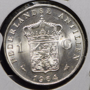 Netherlands 1964 Gulden Lion animal  190599 combine shipping