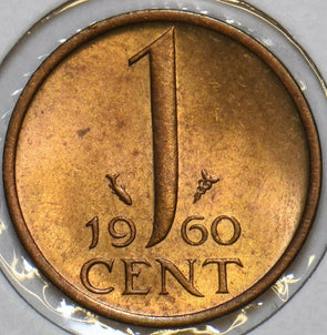 Netherlands 1960 Cent 152475 combine shipping