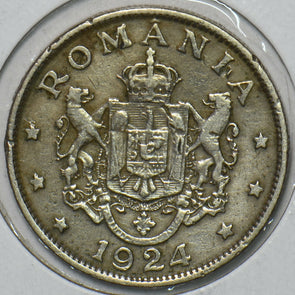 Romania 1924 2 Lei 196031 combine shipping